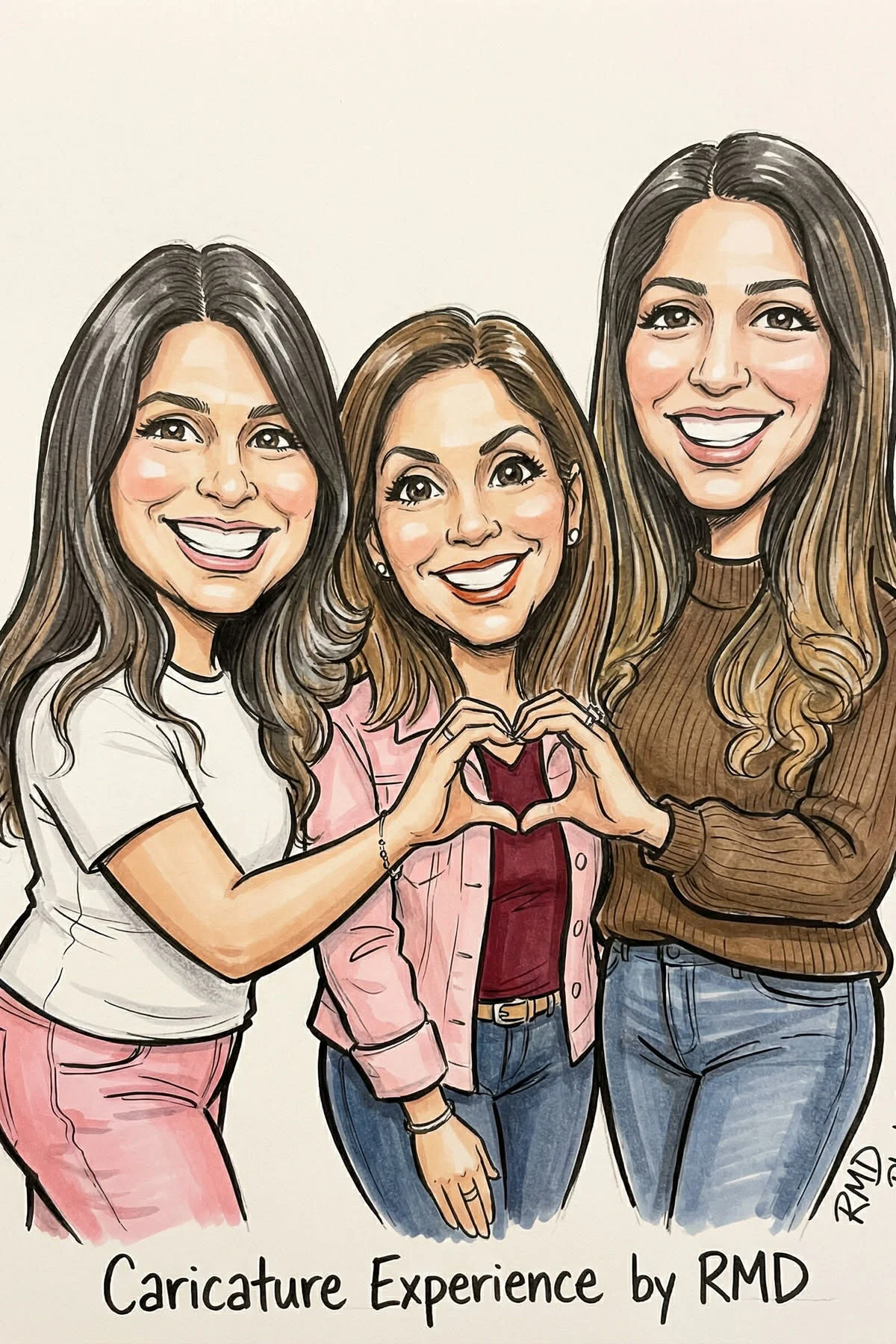 caricatures experience output 25